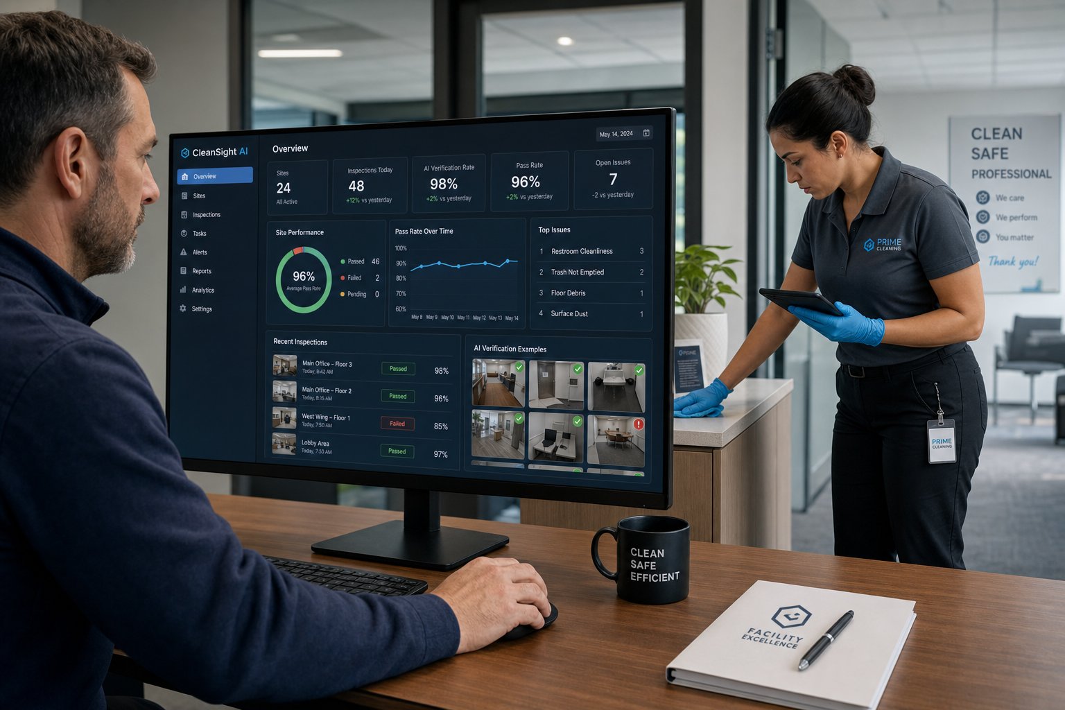 AI-Powered Cleaning Verification: Where It Helps and Where Human Audits Still Matter