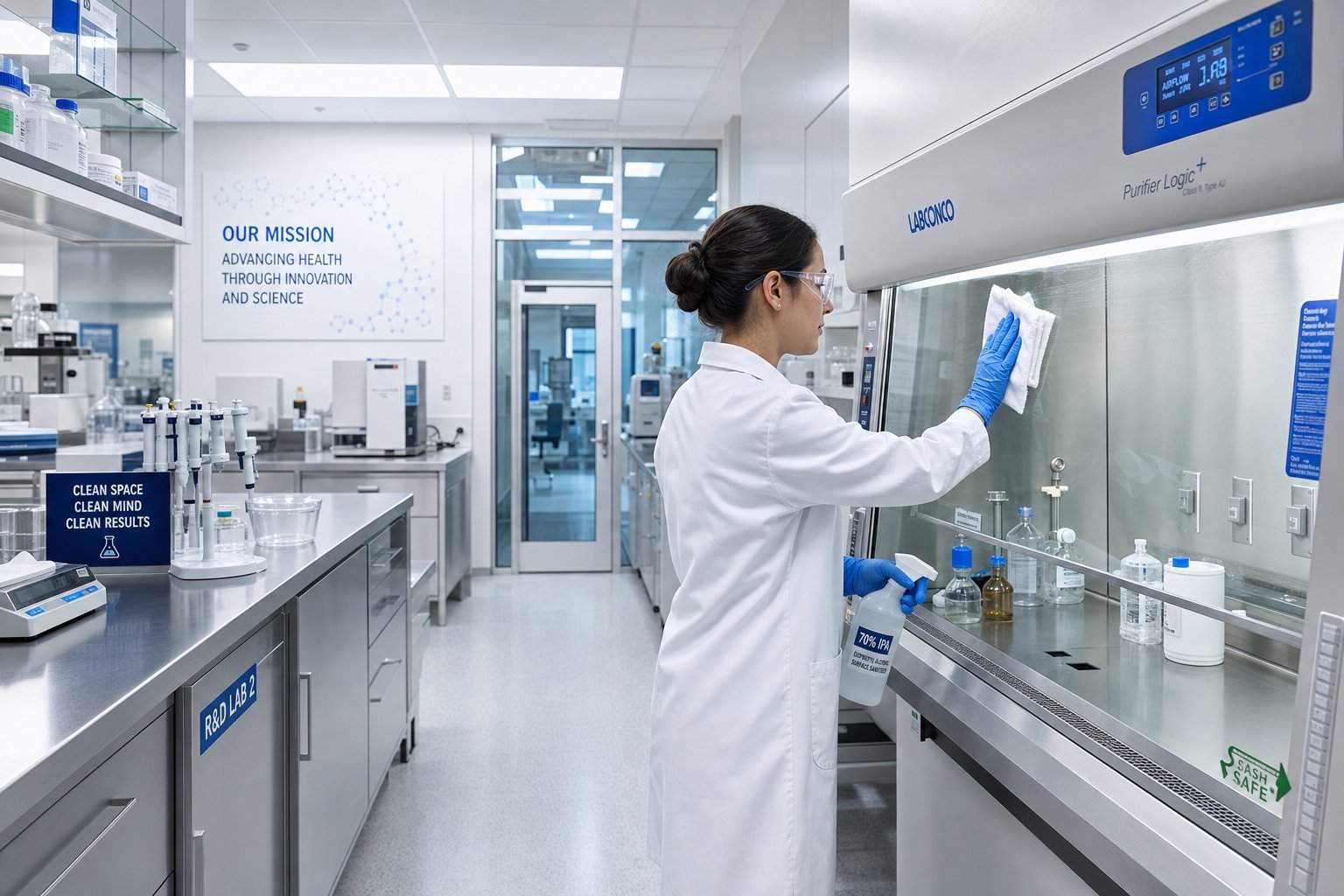 Biotech and Pharmaceutical Lab Cleaning in NJ: BSL-1 and BSL-2 Considerations