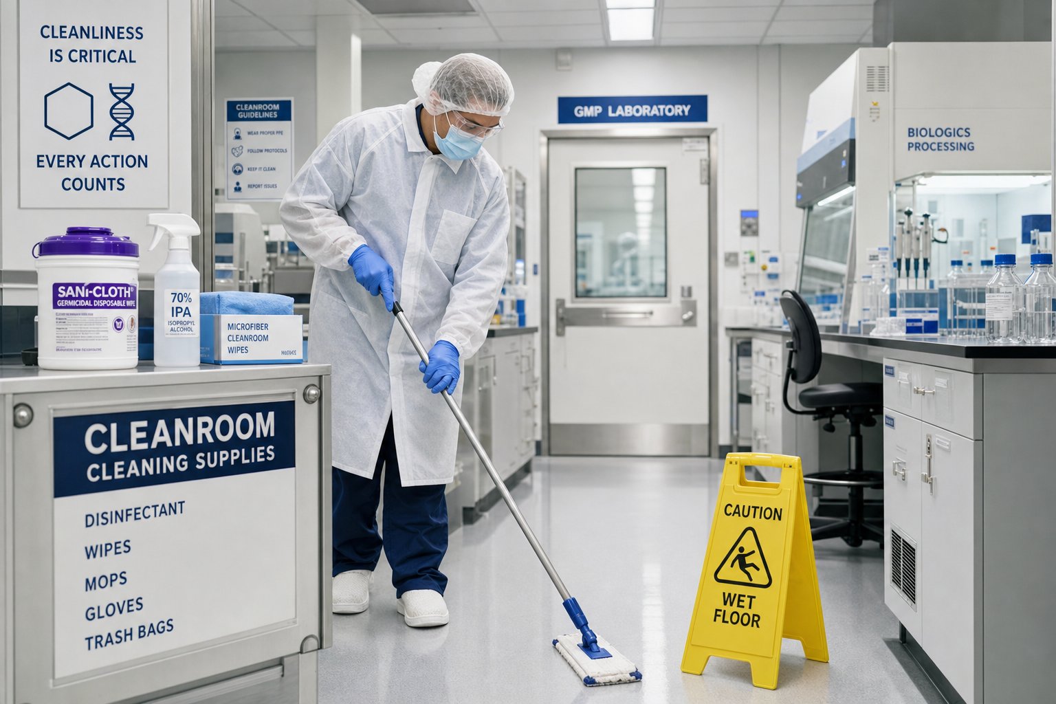 Biotech Lab Cleaning in NY and NJ: Protocols for Controlled Workspaces