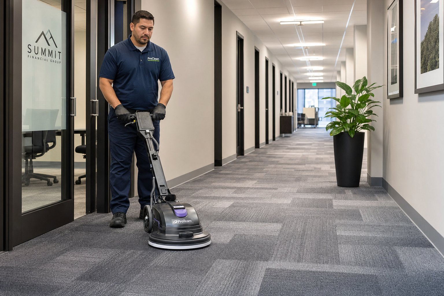 Carpet Extraction vs Encapsulation: Which Method Works Best for High-Traffic Offices
