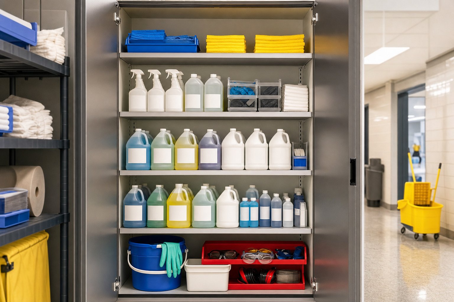 Chemical Inventory Management for Commercial Cleaning: SDS and Storage