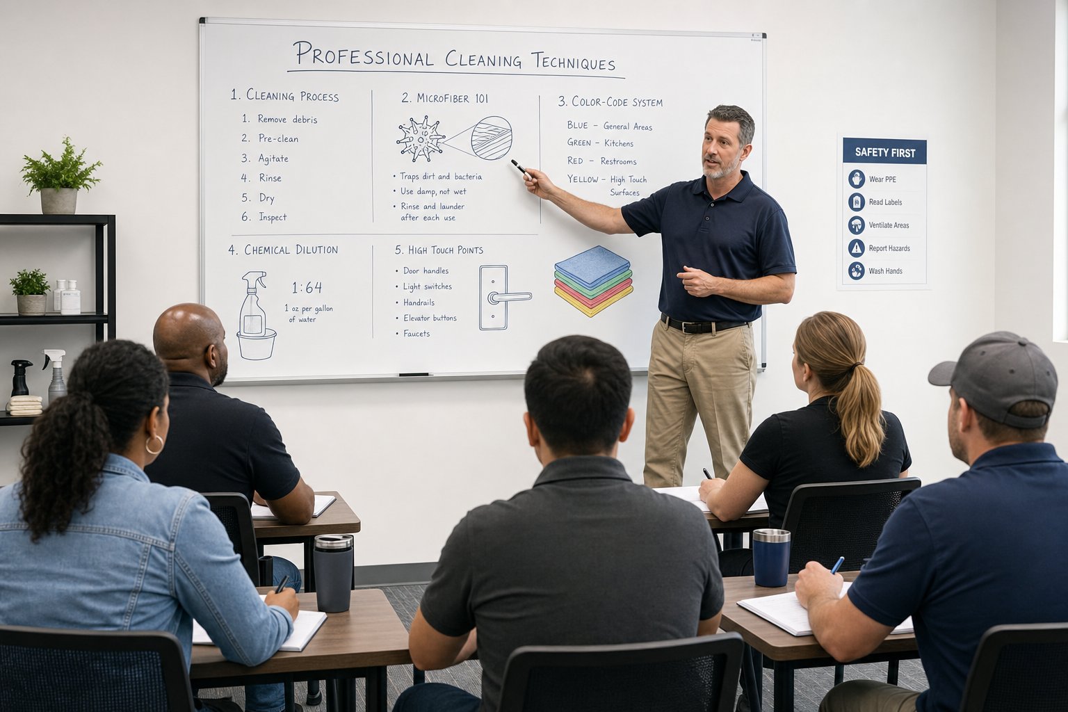 Cleaning Crew Training and Certification: IICRC, ISSA CIMS, and What Matters