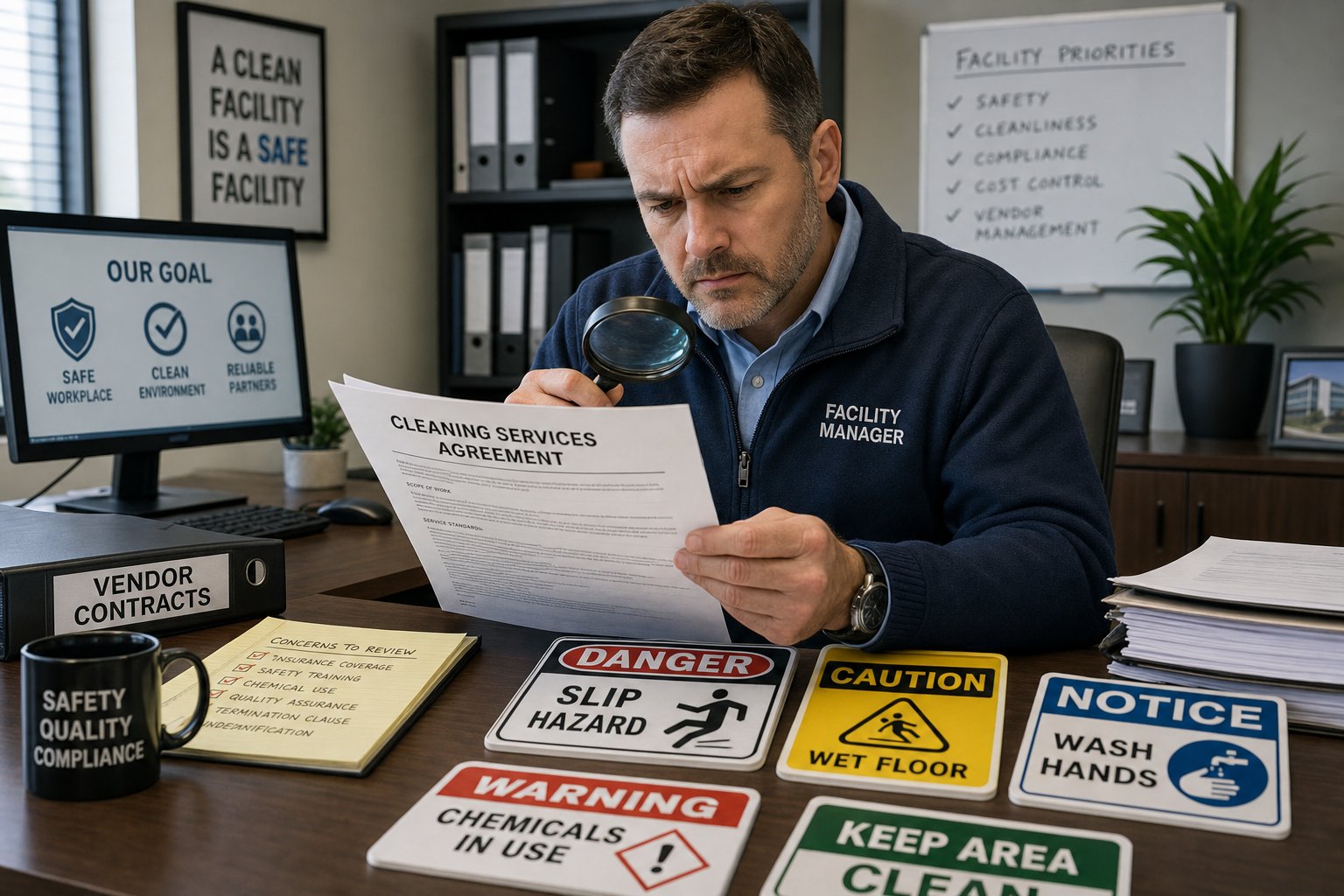 10 Red Flags to Watch For When Hiring a Commercial Cleaning Vendor
