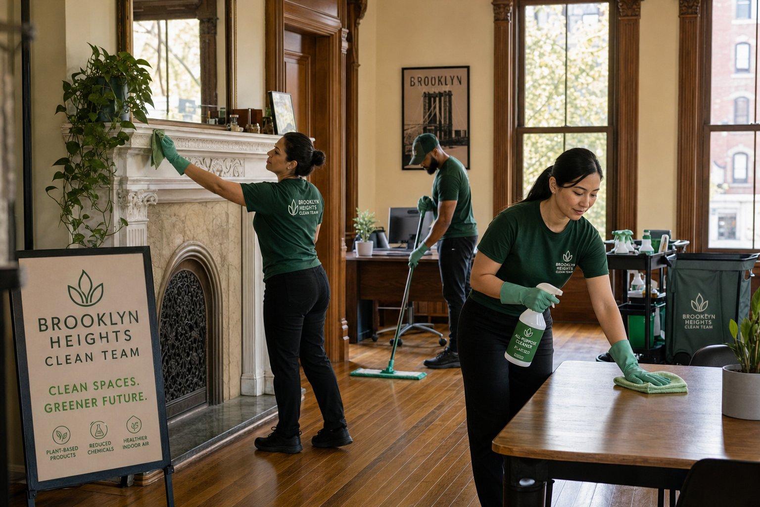 Commercial Cleaning in Brooklyn Heights: Offices, Nonprofits, and Historic Spaces