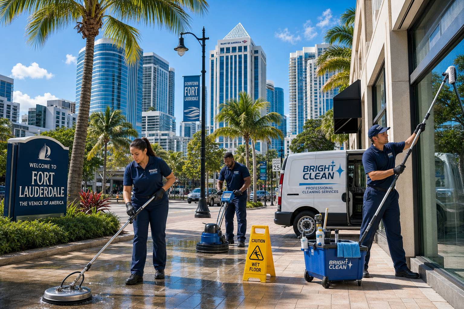 Commercial Cleaning in Broward County, FL: Fort Lauderdale, Plantation & Sunrise