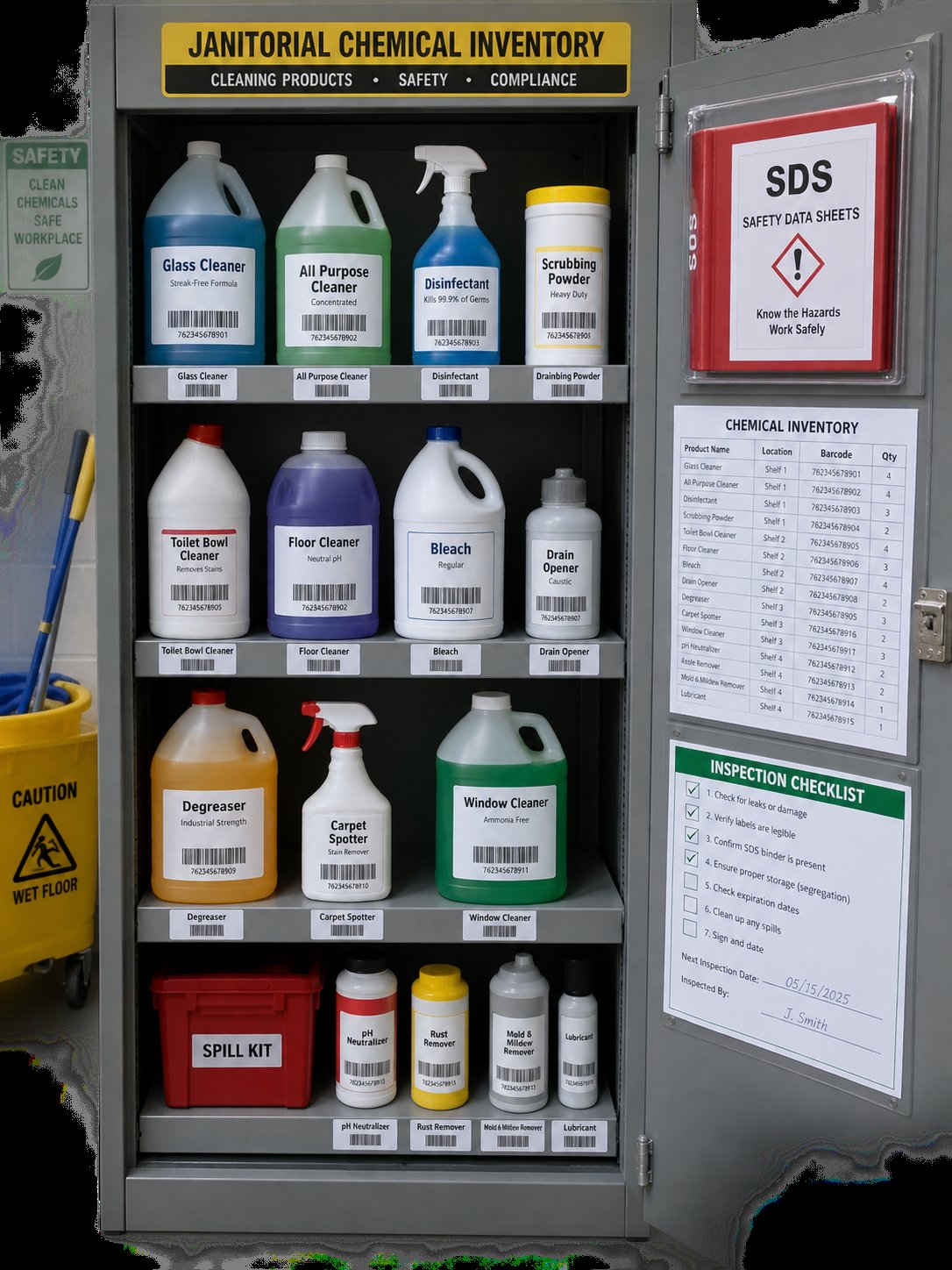Commercial Cleaning Chemical Inventory: A Safer, Audit-Ready System