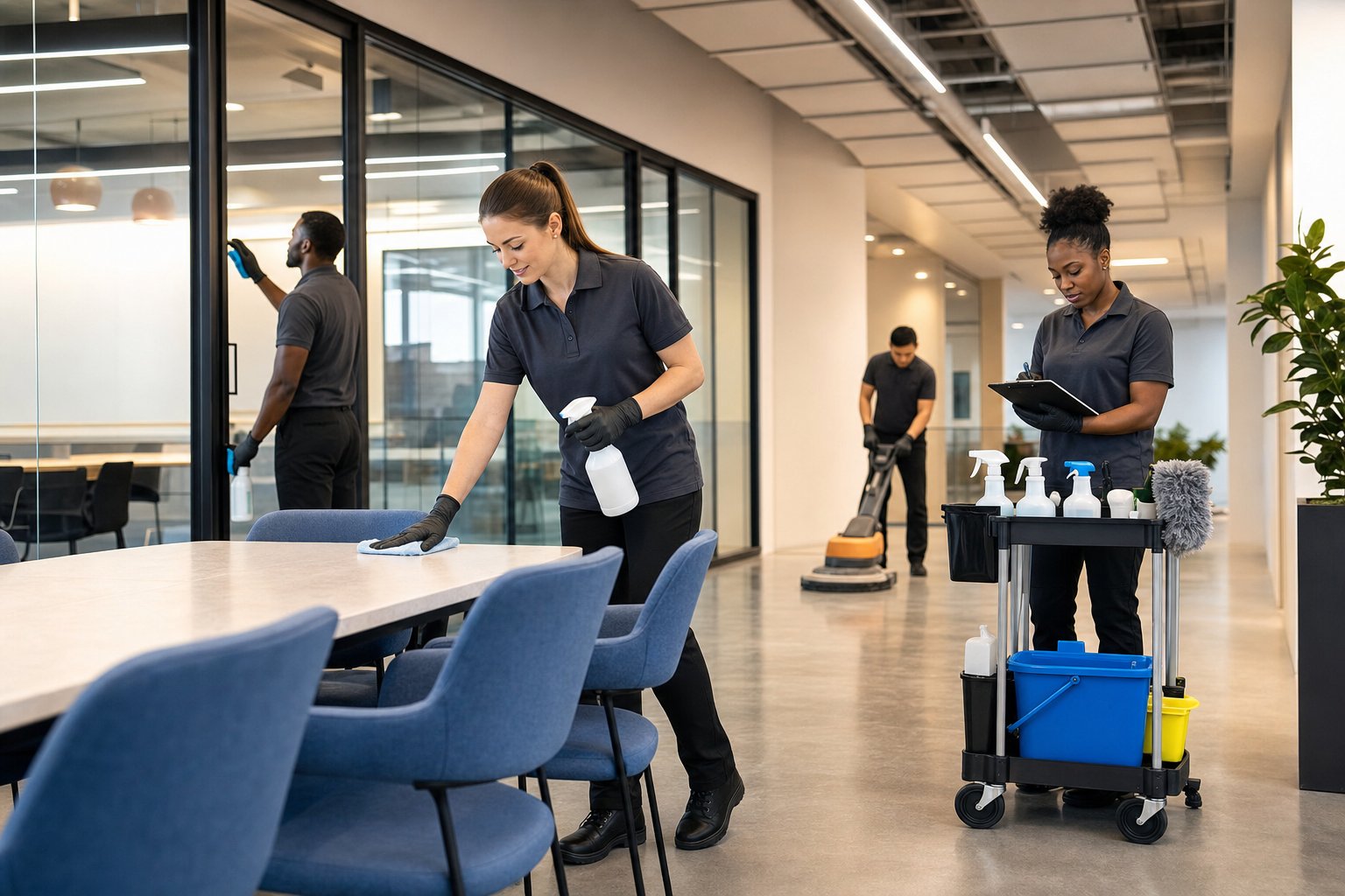 Commercial Cleaning Services in Edison, NJ: Coverage for Offices and Industrial Sites