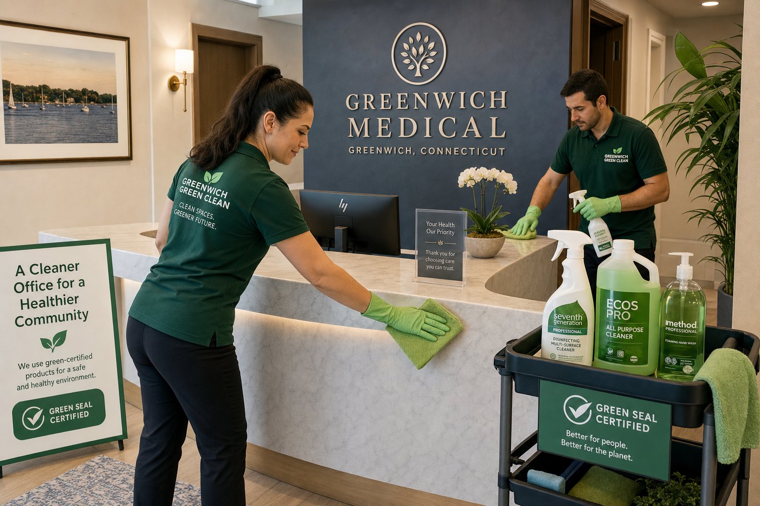 Commercial Cleaning in Greenwich, CT: Executive, Medical, and Retail Facilities