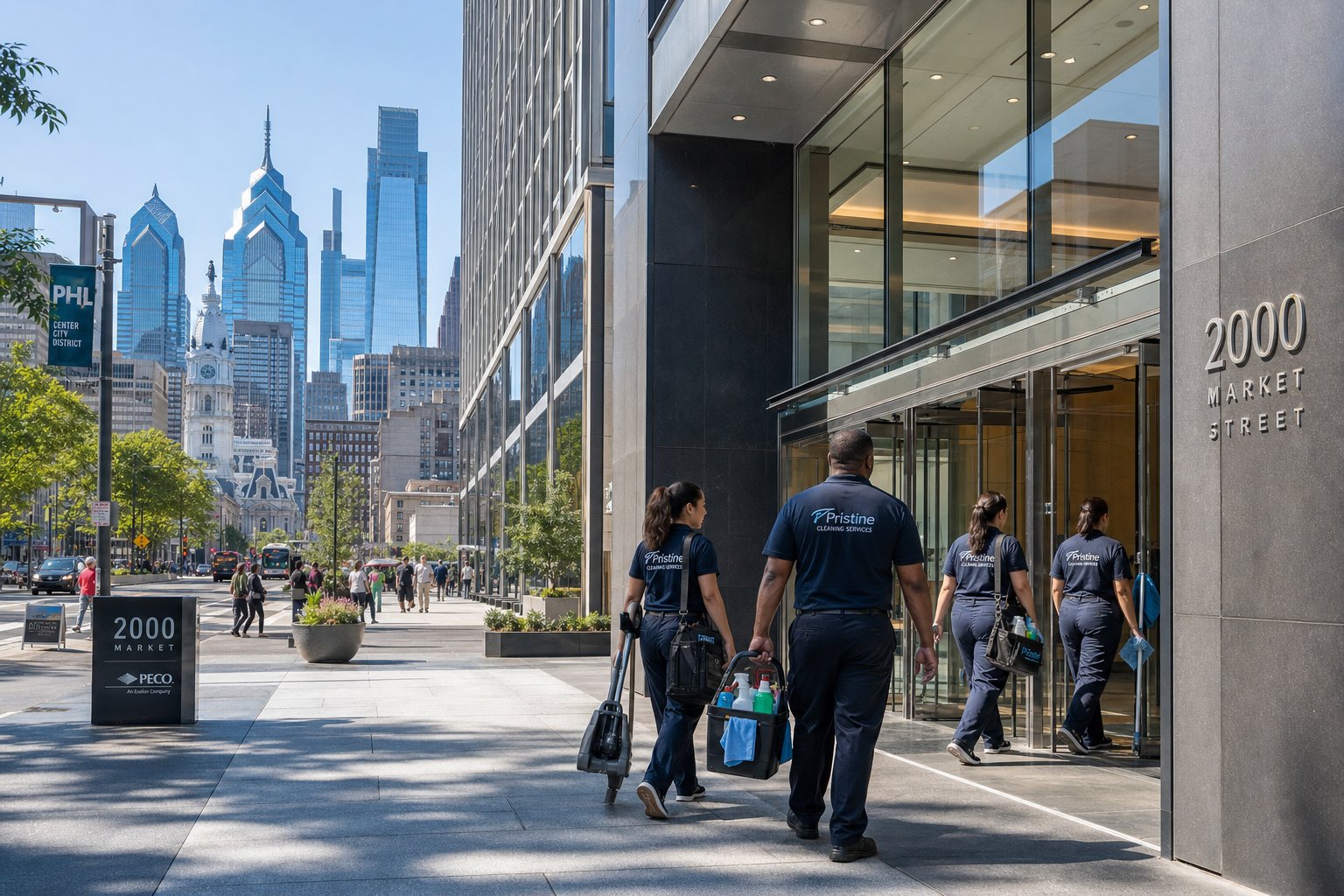 Commercial Cleaning in Center City Philadelphia: Class A Tower Vendor Guide