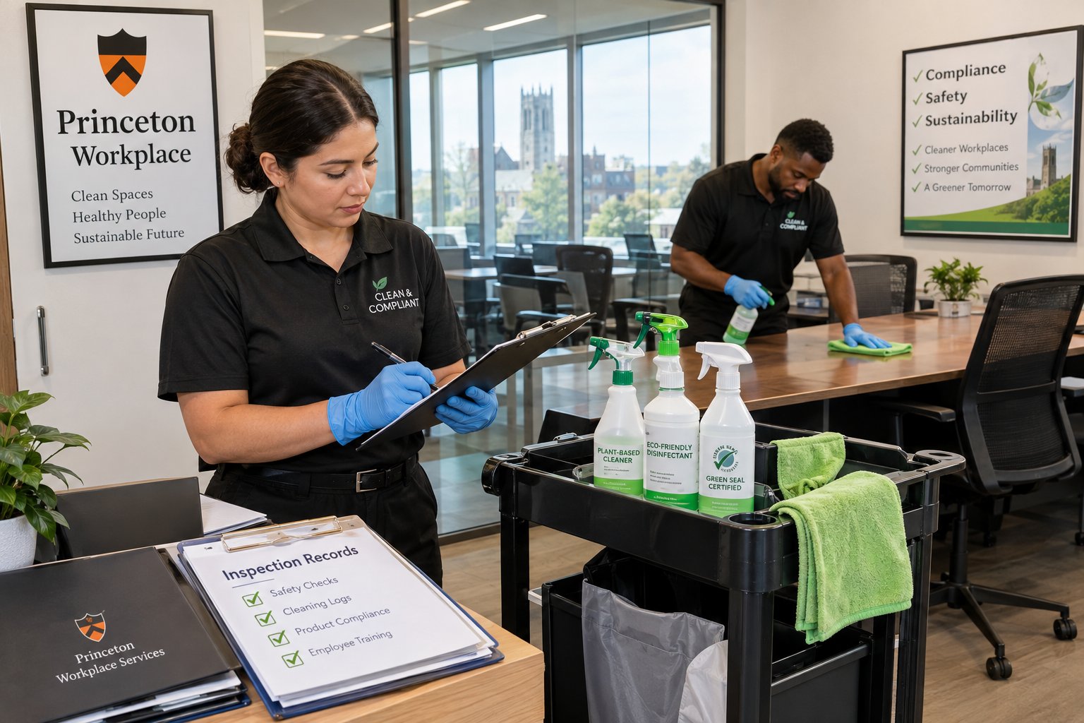 Commercial Cleaning in Princeton, NJ: Choosing a Compliance-Ready Vendor