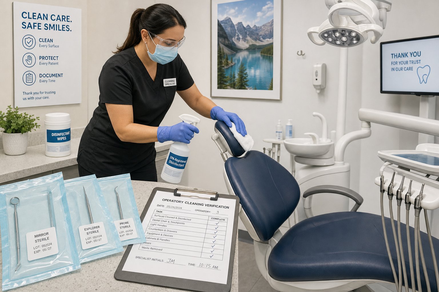 Dental Office Cleaning: Infection-Control Practices and Verification for NYC Clinics