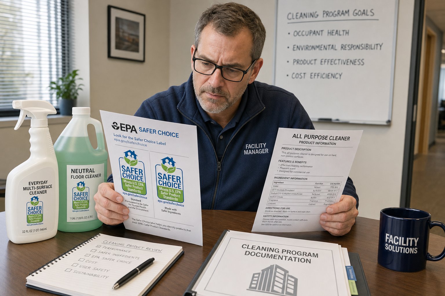 EPA Safer Choice and Commercial Cleaning: How Buyers Evaluate Product Claims