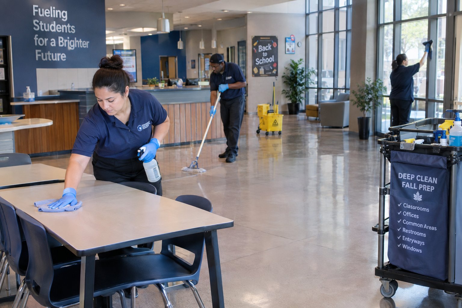 Fall Back-to-School Cleaning for Offices and Childcare Facilities