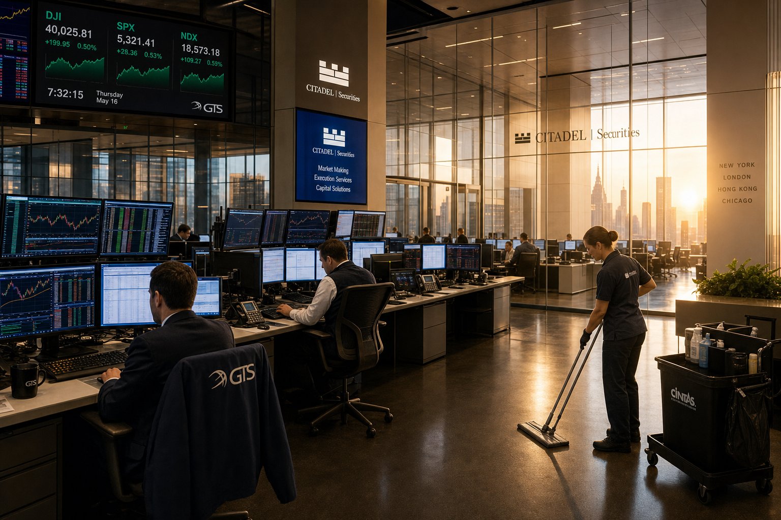 Financial Services Office Cleaning in NYC: Trading Floors, Banks & Confidential Workspaces