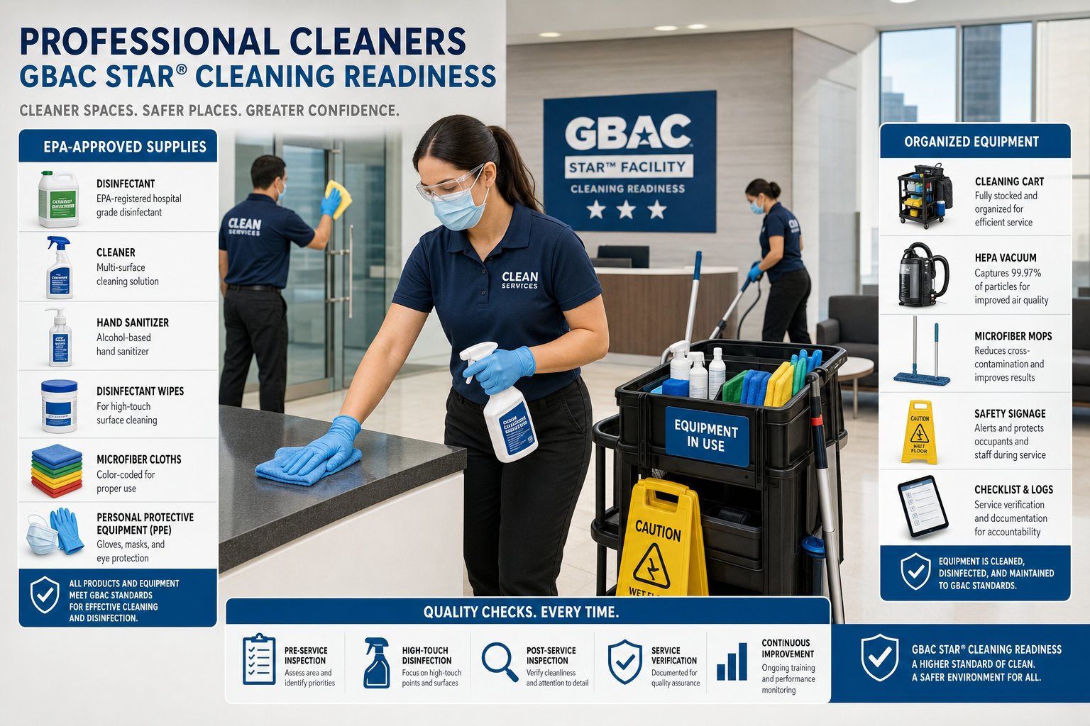 GBAC STAR Cleaning Readiness: Documents and Procedures Facilities Should Organize