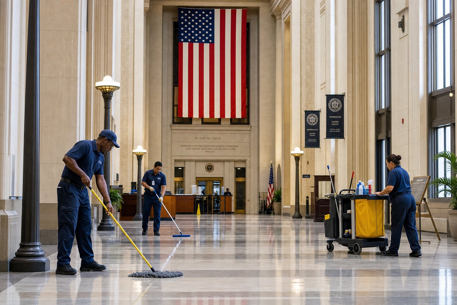 Government Building Cleaning in NYC & NJ: GSA Compliance and Federal Contract Standards