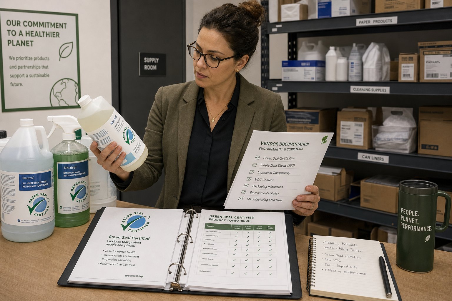 Green Seal Cleaning Product Procurement: How Commercial Buyers Verify Claims