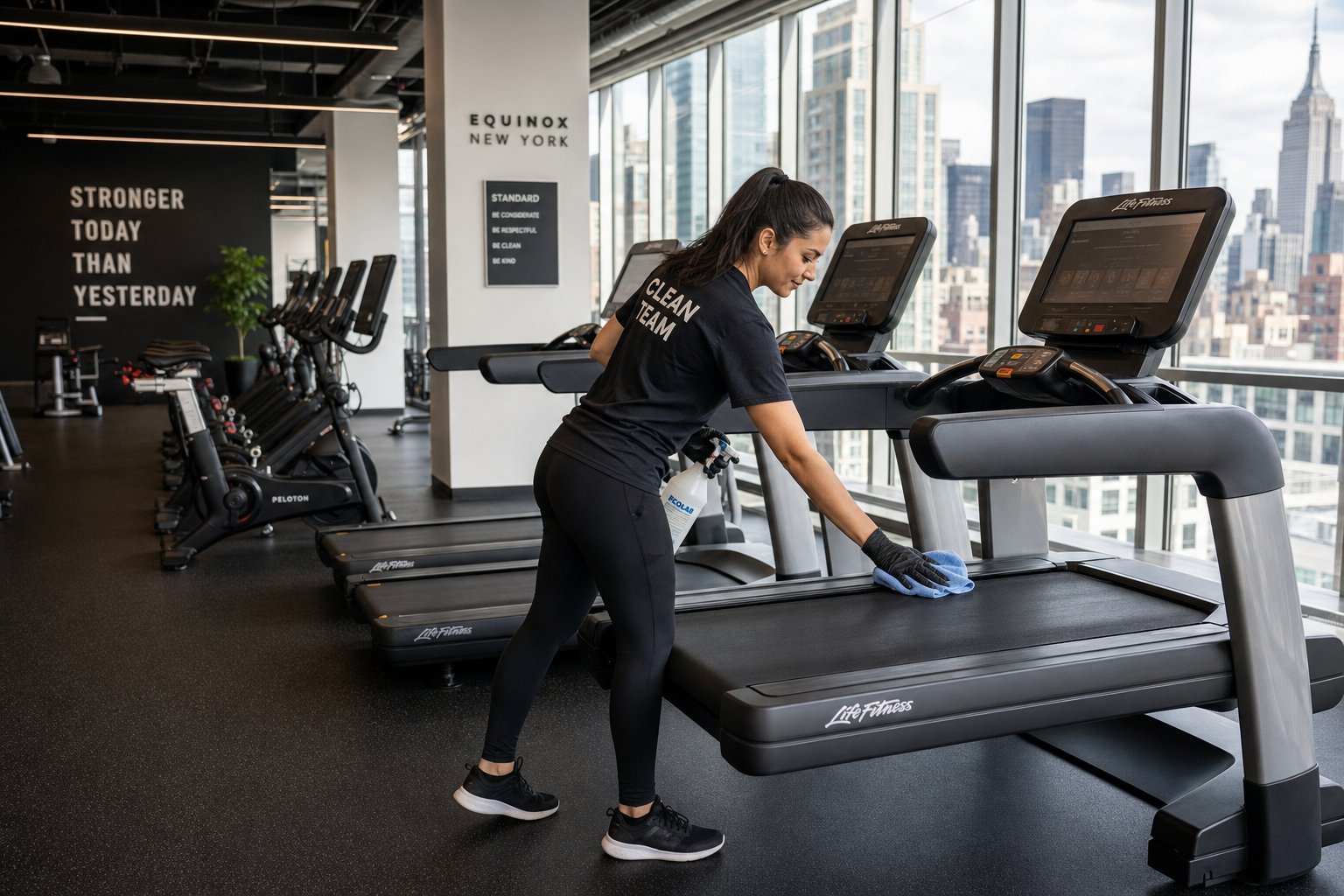 Gym and Fitness Center Cleaning in NYC: Member Safety, Mold, and Equipment Protocols