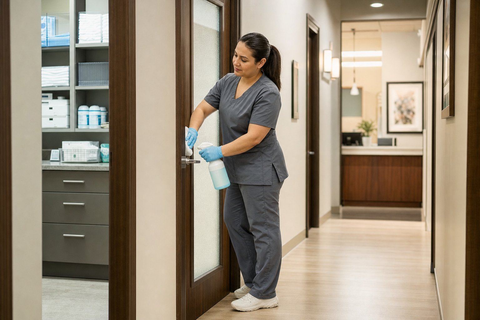 HIPAA-Aware Medical Office Cleaning: Privacy, Disinfection, and Documentation