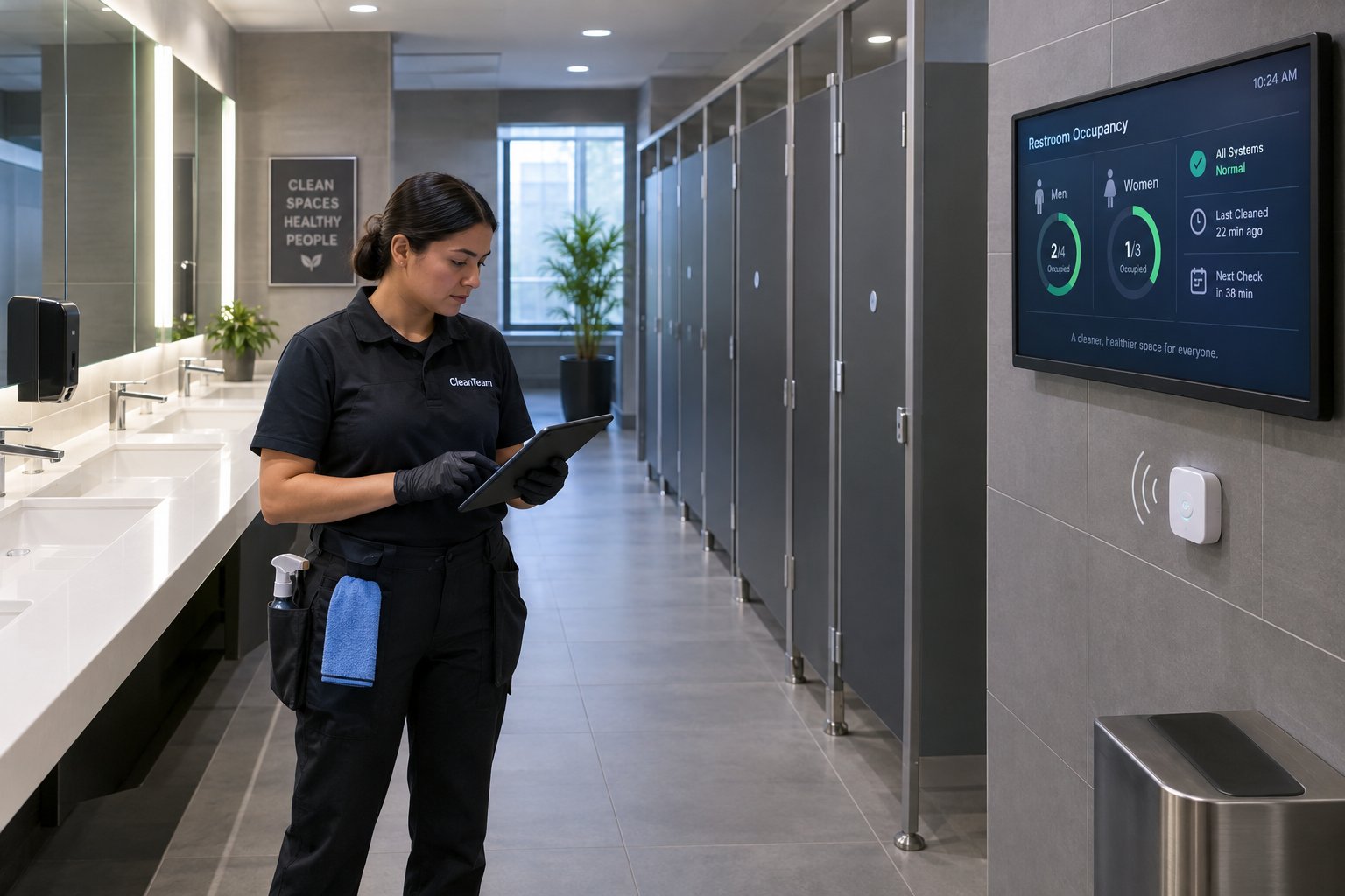IoT Sensors for Restroom Cleaning: Turning Traffic Data Into Service Decisions