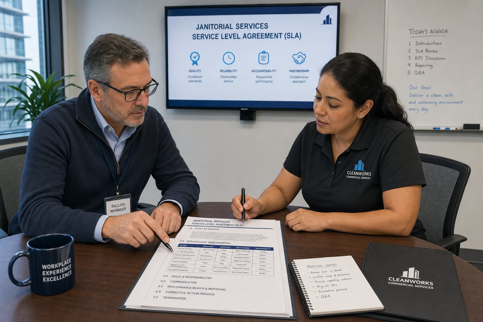 Janitorial Service-Level Agreements: Clauses, Metrics, and Escalation Terms to Review