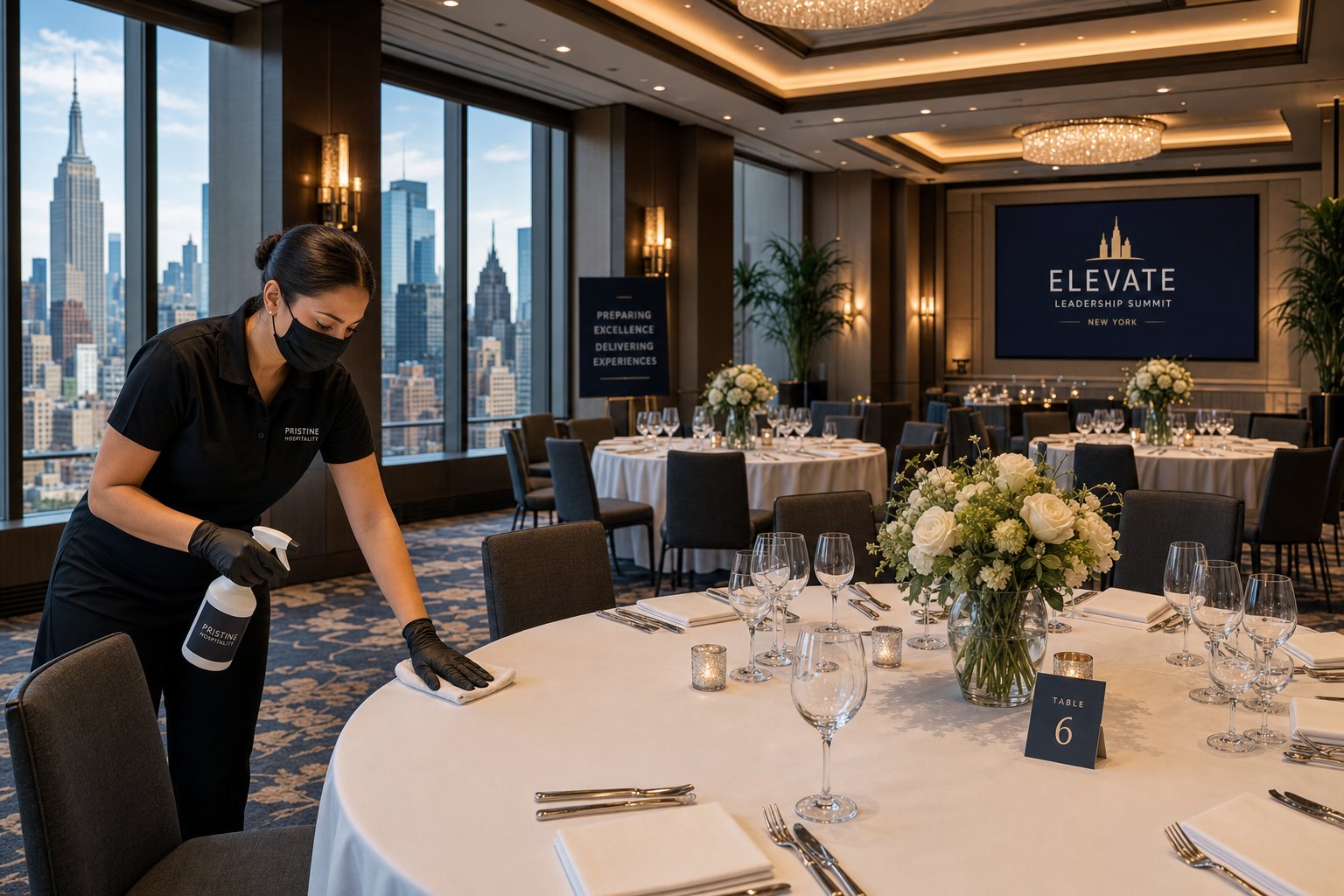 Pre-Event and Post-Event Cleaning for Manhattan Corporate Venues