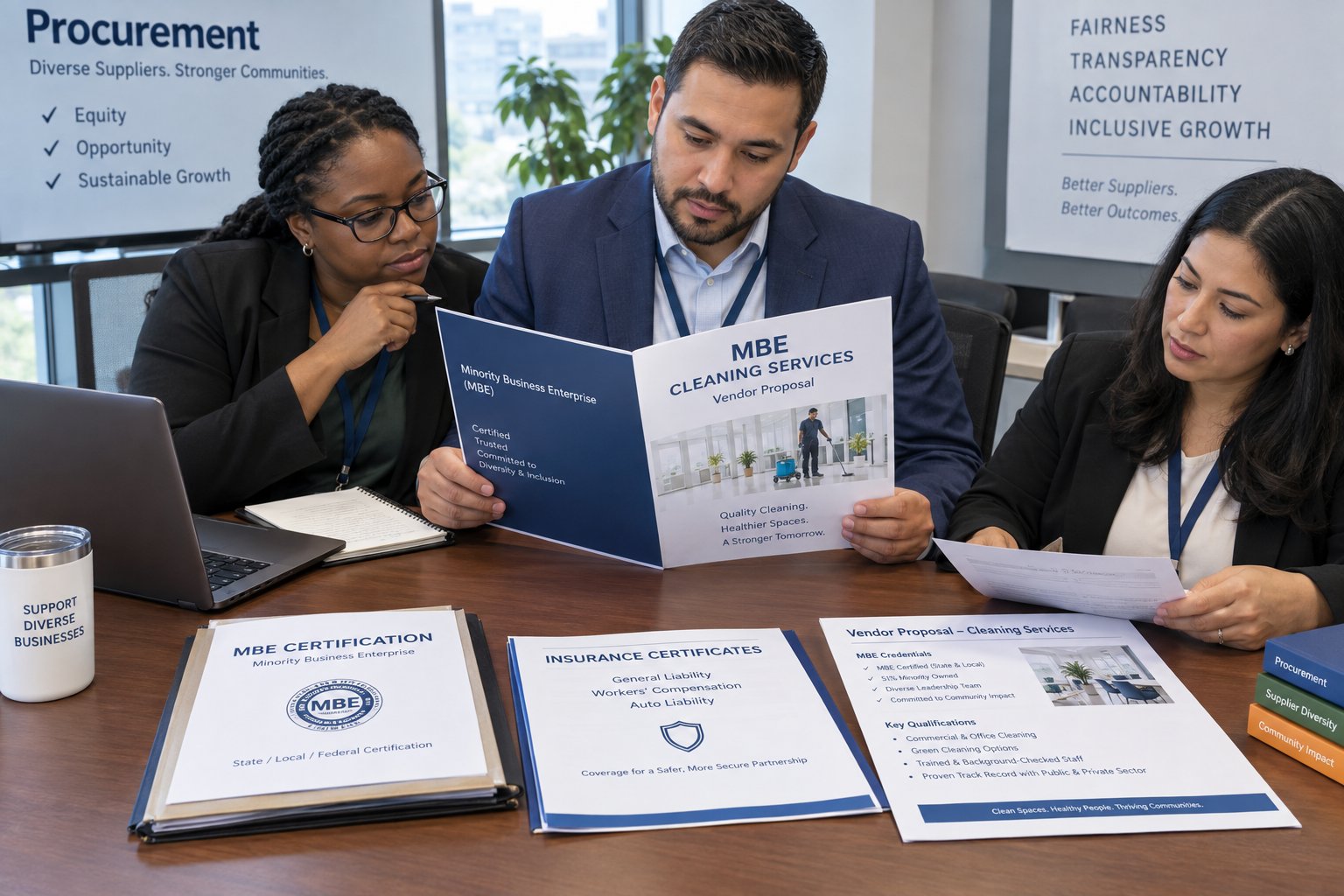 How to Specify MBE-Certified Cleaning Vendors in an RFP