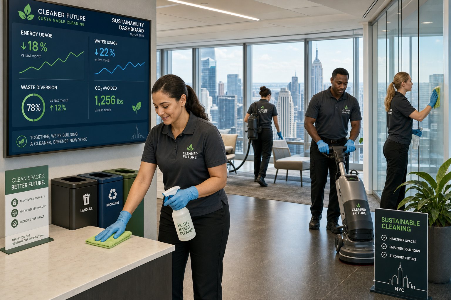 NYC Local Law 97 and Commercial Cleaning: What Building Teams Should Know