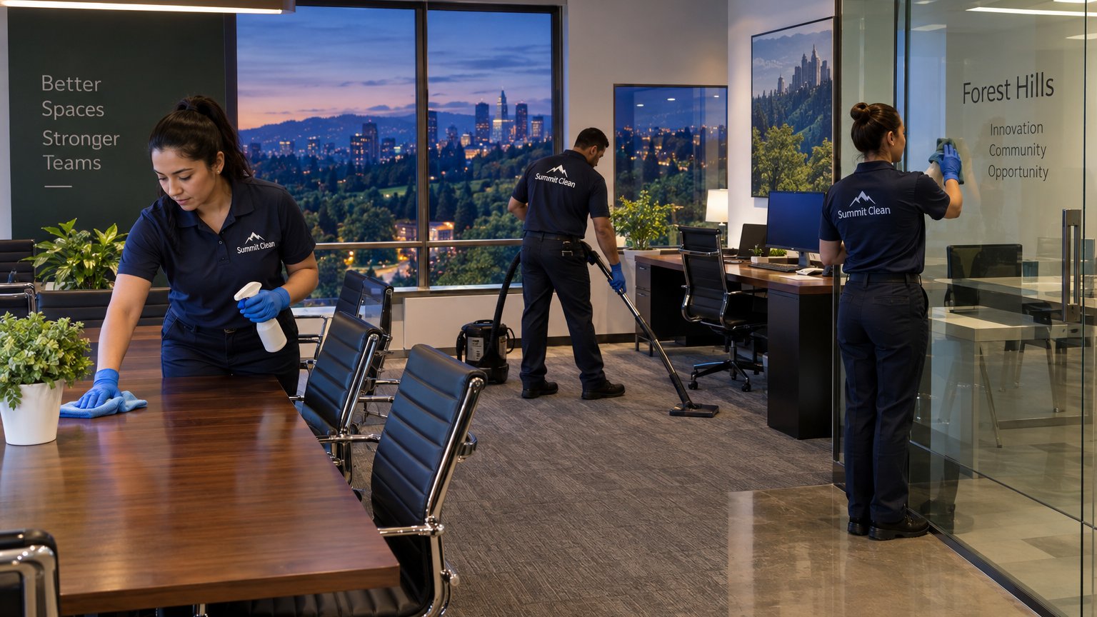 Office Cleaning in Forest Hills: How Local Businesses Should Compare Vendors