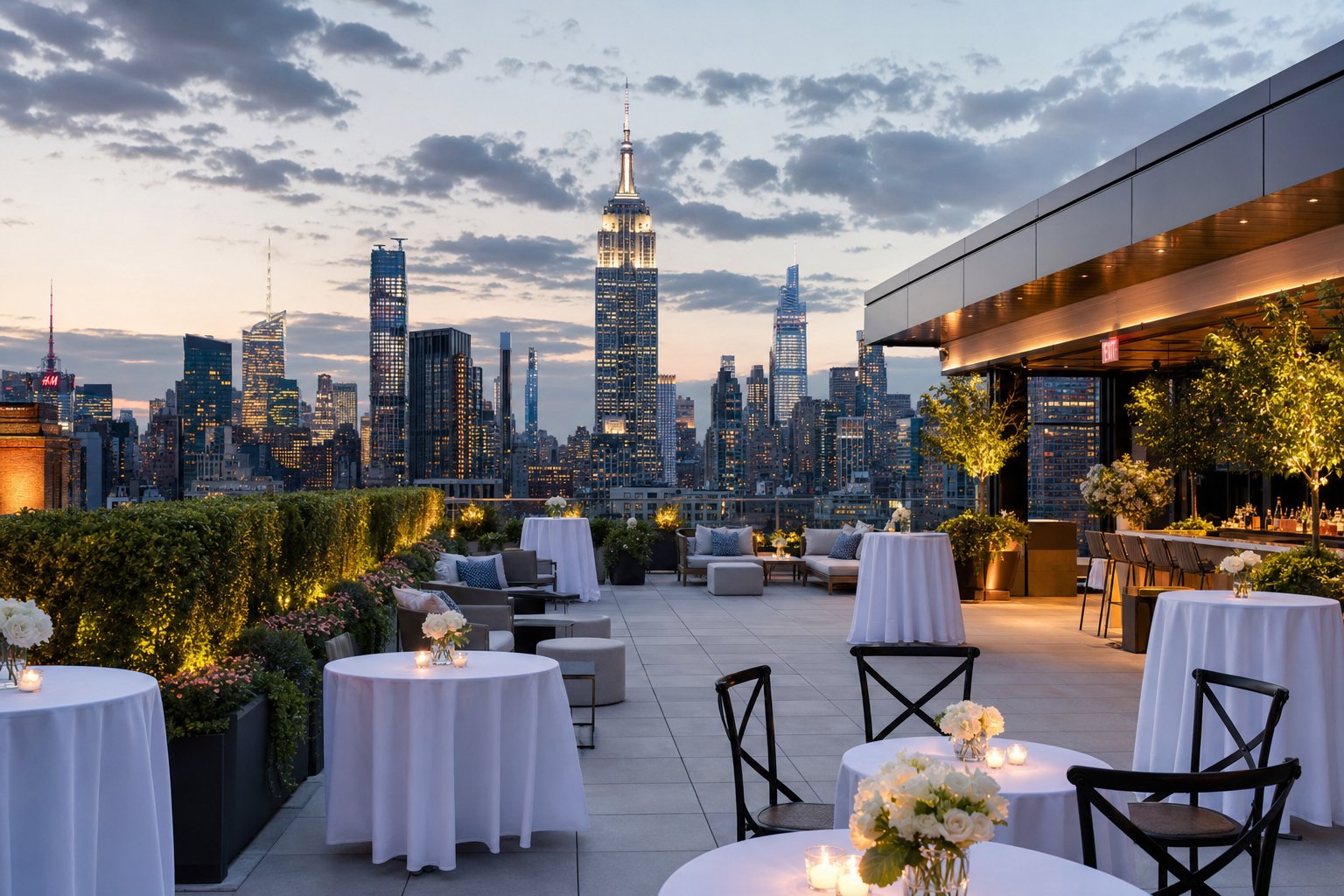 Rooftop Venue Cleaning in NYC: Outdoor Event Janitorial Guide for Turnovers & Weather