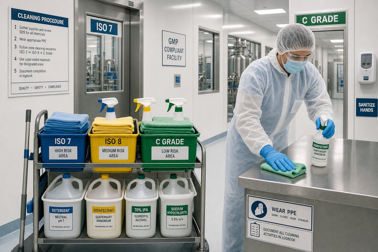 Pharmaceutical Office Cleaning: Documentation, Zoning, and Audit Readiness