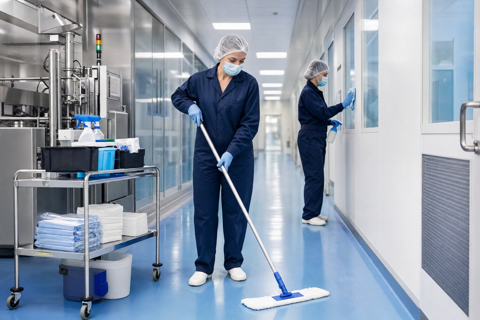 Pharmaceutical Facility Cleaning: Aligning Routine Service with cGMP Workflows