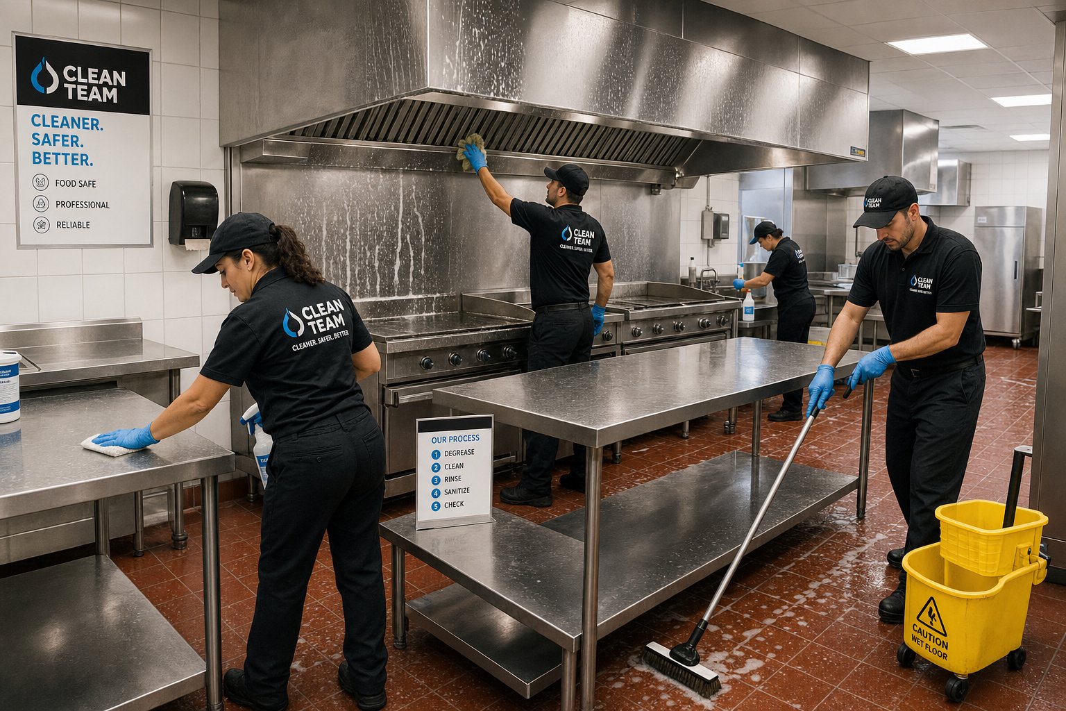 Restaurant Kitchen Cleaning in New York, New Jersey, and Connecticut: What a Contract Should Include