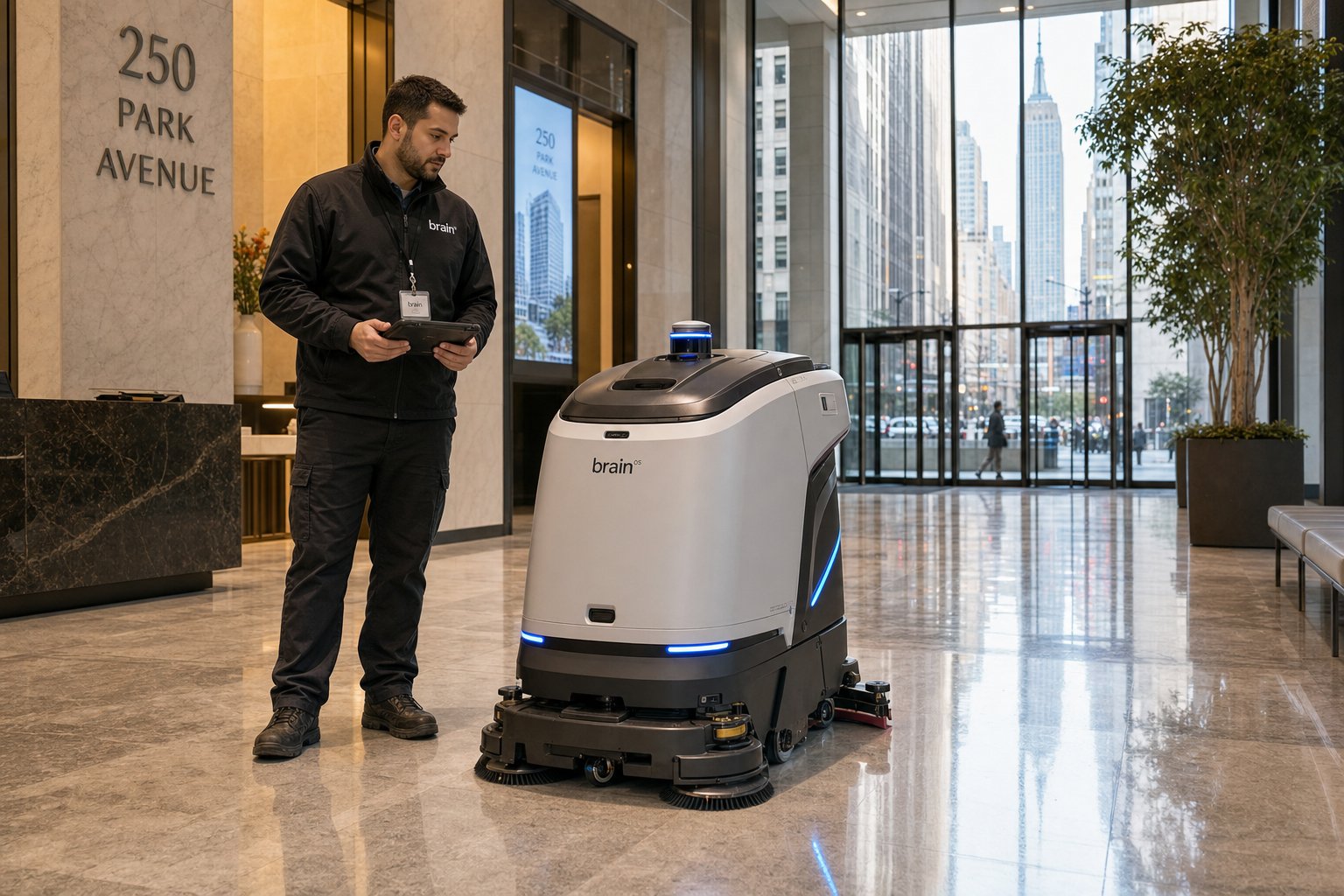 Robotic Floor Cleaning in NYC: Where Autonomous Equipment Fits Commercial Programs