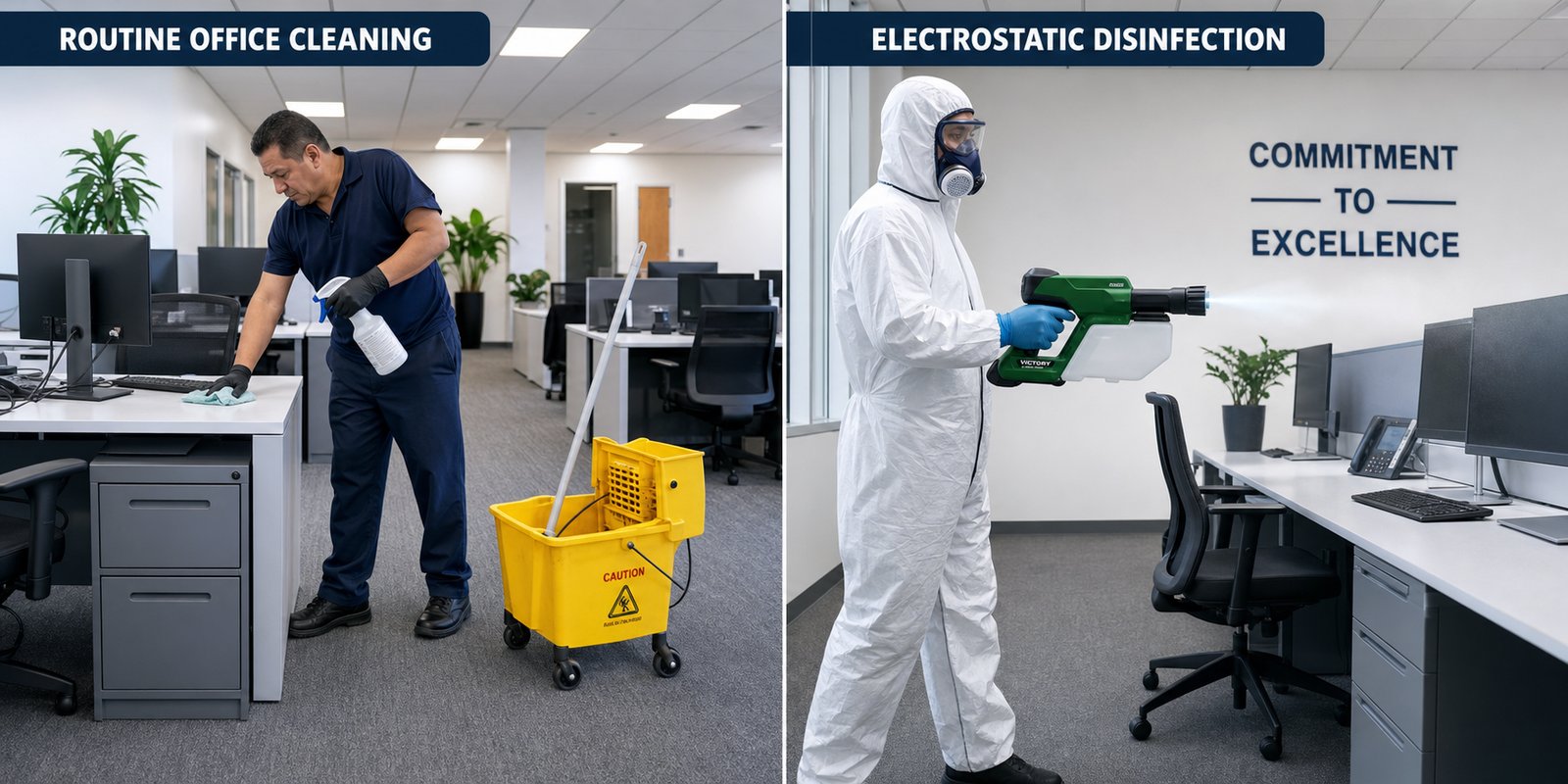 Scheduled Disinfection vs Routine Cleaning: What’s the Difference—and What Does Your Facility Need?