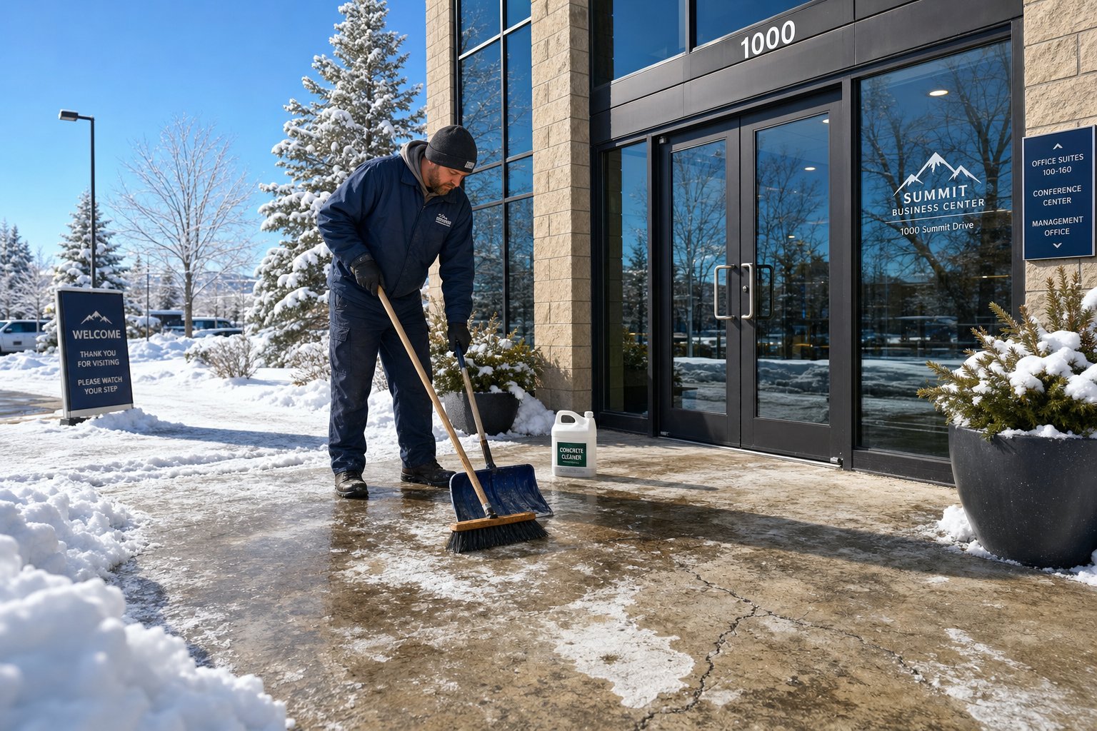 Winter Salt Damage on Commercial Floors: Prevention and Recovery in the Tri‑State Area